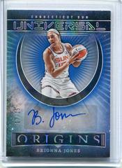 Brionna Jones [Blue] #UA-BJN Basketball Cards 2023 Panini Origins WNBA Universal Autographs Prices