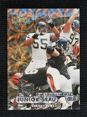 Junior Seau [Precious Metal Gems] Football Cards 1998 Metal Universe Prices