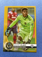 Andre Blake [Gold] #49 Soccer Cards 2020 Topps MLS Prices