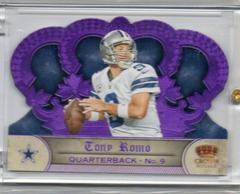Tony Romo [Purple] #125 Football Cards 2012 Panini Crown Royale Prices