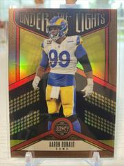 Aaron Donald [Bronze] #UL-ADO Football Cards 2023 Panini Legacy Under the Lights Prices