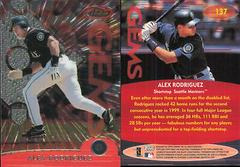 Alex Rodriguez #137 Baseball Cards 2000 Finest Prices