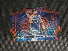 Luka Doncic [Red Wave] #3 Basketball Cards 2022 Panini Contenders Optic Superstar Prices