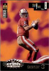 Steve Young [December 8] #CG5 Football Cards 1996 Collector's Choice Crash the Game Prices