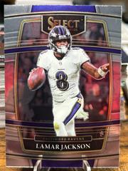 Lamar Jackson #5 Football Cards 2021 Panini Select Prices