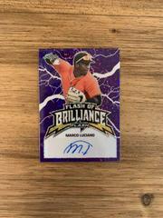 Marco Luciano [Purple] Baseball Cards 2020 Leaf Flash of Brilliance Autographs Prices