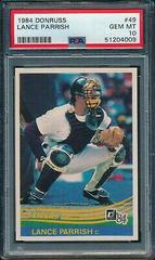 Lance Parrish #49 Baseball Cards 1984 Donruss Prices