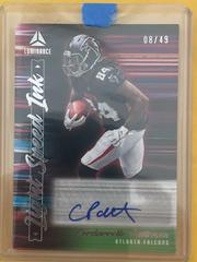 Cordarrelle Patterson #LSI-CPA Football Cards 2022 Panini Luminance Light Speed Ink Autographs Prices