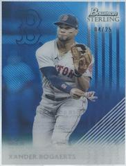 Xander Bogaerts [Blue] #ST-XB Baseball Cards 2022 Bowman Sterling Tek Prices