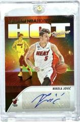 Nikola Jovic Basketball Cards 2023 Panini Hoops Hot Signature Prices