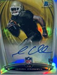 Isaiah Crowell #49 Football Cards 2014 Bowman Chrome Rookie Autograph Prices