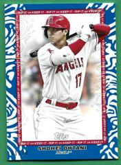 Shohei Ohtani [Blue] Baseball Cards 2022 Topps Rip Prices