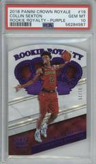 Collin Sexton [Purple] #19 Basketball Cards 2018 Panini Crown Royale Rookie Royalty Prices