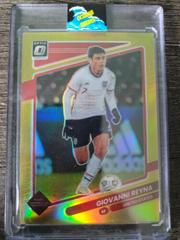Giovanni Reyna [Optic Gold] #164 Soccer Cards 2021 Panini Donruss Road to Qatar Prices