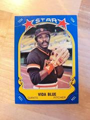 Vida Blue #63 Baseball Cards 1981 Fleer Star Stickers Prices