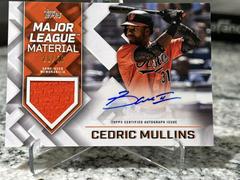 Cedric Mullins Baseball Cards 2022 Topps Major League Material Autographs Prices