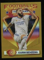 Karim Benzema [Gold] Soccer Cards 2021 Topps Finest UEFA Champions League Prices