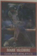 Mark McGwire Baseball Cards 1989 Sportflics Prices