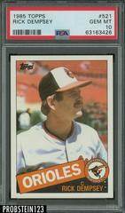Rick Dempsey #521 Prices | 1985 Topps | Baseball Cards