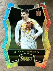 Alvaro Morata [Tie Dye Prizm Die Cut] Soccer Cards 2016 Panini Select Prices