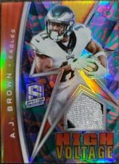A. J. Brown [Psychedelic] #HV-AJB Football Cards 2022 Panini Spectra High Voltage Prices