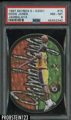 Eddie Jones #15 Basketball Cards 1997 Skybox E X2001 Jambalaya Prices