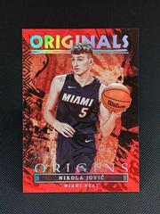 Nikola Jovic [Red] #25 Basketball Cards 2022 Panini Origins Originals Prices