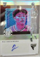Rui Hachimura [Silver] Basketball Cards 2019 Panini Chronicles Flux Rookie Autographs Prices