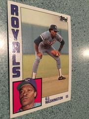 U. L. Washington #294 Baseball Cards 1984 Topps Prices