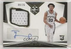 Tre Jones [Prime] Basketball Cards 2020 Panini Chronicles Limited Rookie Jersey Autographs Prices