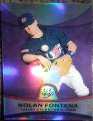 Nolan Fontana #PP35 Baseball Cards 2010 Bowman Platinum Prospects Prices