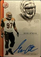 Geno Atkins [Steel] #SS-51 Football Cards 2018 Panini Elements Signatures Prices
