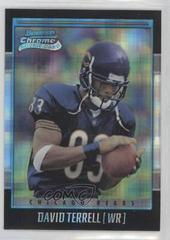 David Terrell [Xfractor] Football Cards 2001 Bowman Chrome Prices