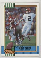 Jerry Kauric Football Cards 1990 Topps Traded Prices