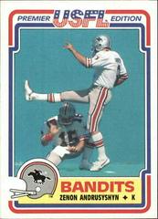 Zenon Andrusyshyn #118 Football Cards 1984 Topps USFL Prices