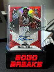 Cameron Thomas [Asia Red and Gold] #PRA-CTH Basketball Cards 2021 Panini Chronicles Phoenix Rookie Autographs Prices