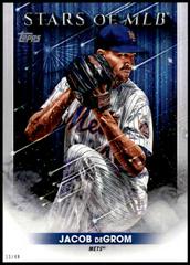 Jacob deGrom [5x7] #SMLB-13 Baseball Cards 2022 Topps Stars of MLB Prices