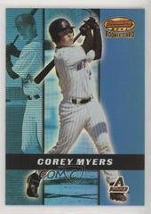 Corey Myers #158 Baseball Cards 2000 Bowman's Best Prices