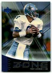 Troy Aikman Football Cards 1999 Upper Deck Highlight Zone Prices
