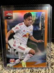 Frankie Amaya [Orange Refractor] Soccer Cards 2021 Topps Chrome MLS Prices