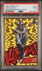 Josh Allen [Gold] #K19 Football Cards 2023 Panini Absolute Kaboom Vertical Prices