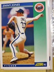 Jimmy Jones #33 Baseball Cards 1992 Score Prices