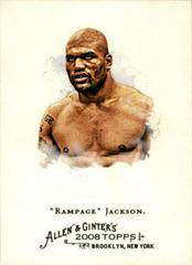 'Rampage' Jackson #189 Baseball Cards 2008 Topps Allen & Ginter Prices