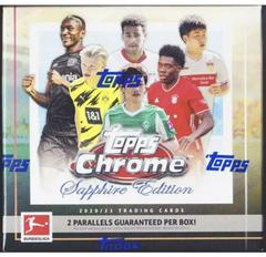 Hobby Box Soccer Cards 2021 Topps Chrome Bundesliga Sapphire Prices