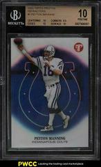 Peyton Manning [Refractor] #1 Football Cards 2002 Topps Pristine Prices