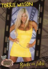 Torrie Wilson [Gold] #92 Wrestling Cards 2002 Fleer WWE Absolute Divas Prices