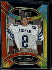Troy Aikman [Tie-Dye Prizm] Football Cards 2020 Panini Select Select1ons Prices