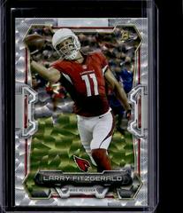 Larry Fitzgerald [Rainbow Foil Silver Ice] #2 Football Cards 2015 Bowman Prices