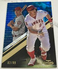 Mike Trout [Class 2 Blue] #1 Baseball Cards 2019 Topps Gold Label Prices