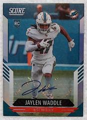 Jaylen Waddle [Signature] #413 Football Cards 2021 Panini Chronicles Score Update Rookies Prices